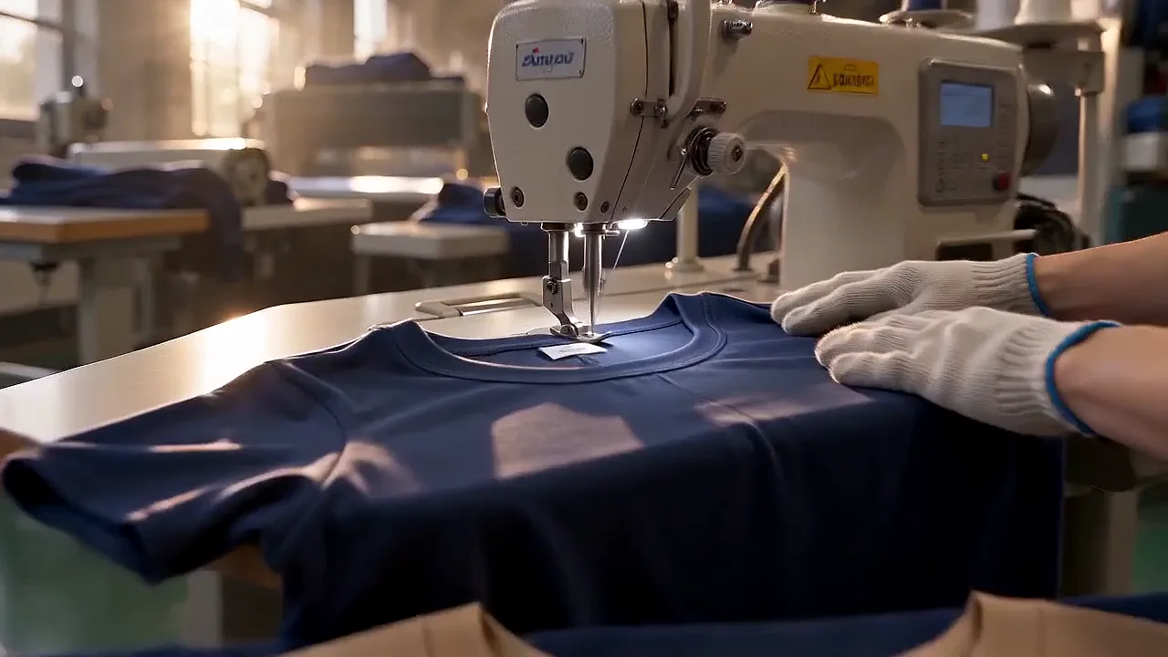 The Essential Cotton Tee: Panels to garment
