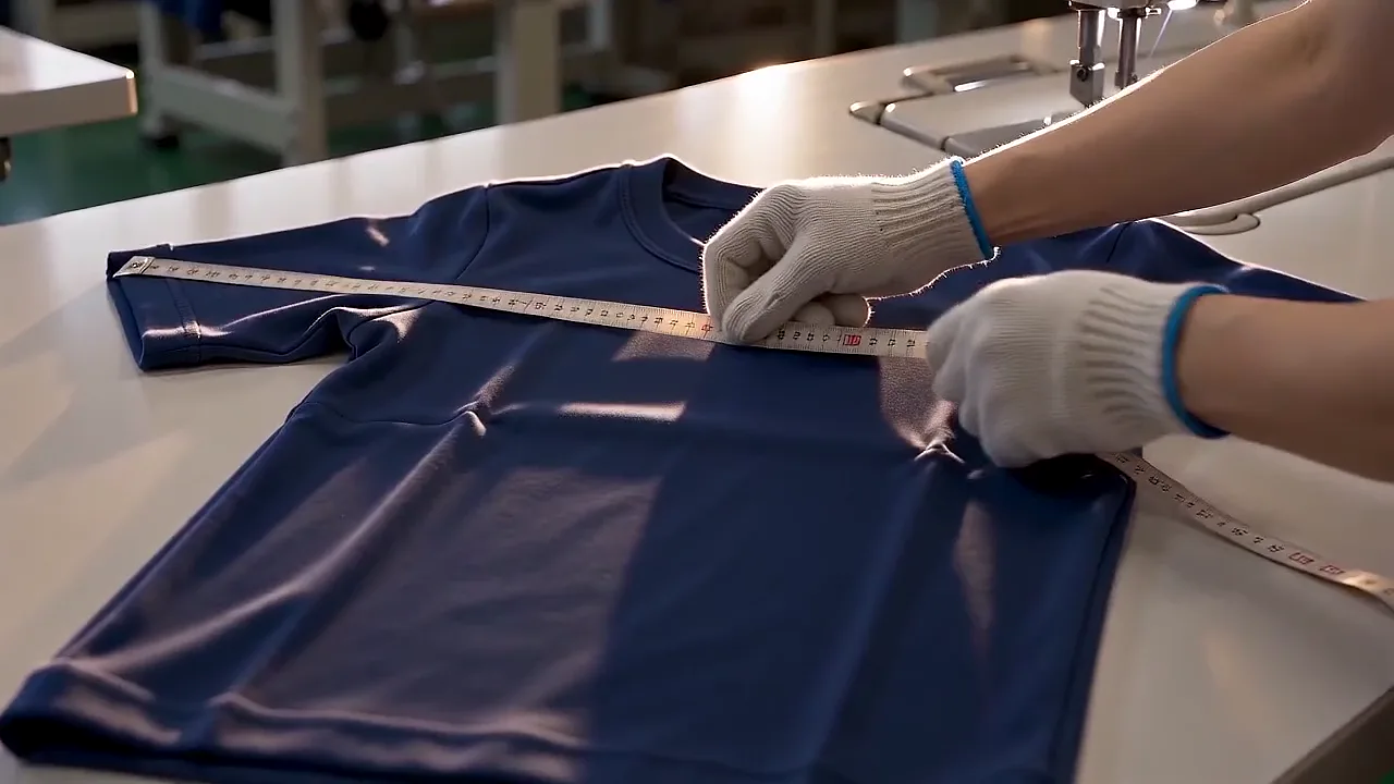 The Essential Cotton Tee: The finished tee